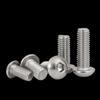 Aozhan 304 Stainless Steel Pan Head Hex Socket Full Thread Screws (ISO7380)