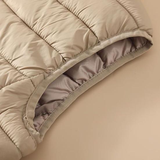 Puffer Vest for Women Slim Fit Lightweight Quilted Sleeveless Jacket Zip Up Stand Collar Padded Down Coat Winter Warm Outerwear