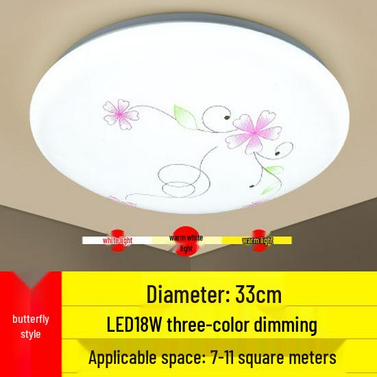 Modern Minimalist Round Ceiling Light: Ideal for Bedrooms, Aisles, Living Rooms, Balconies, Kitchens, and Bathrooms