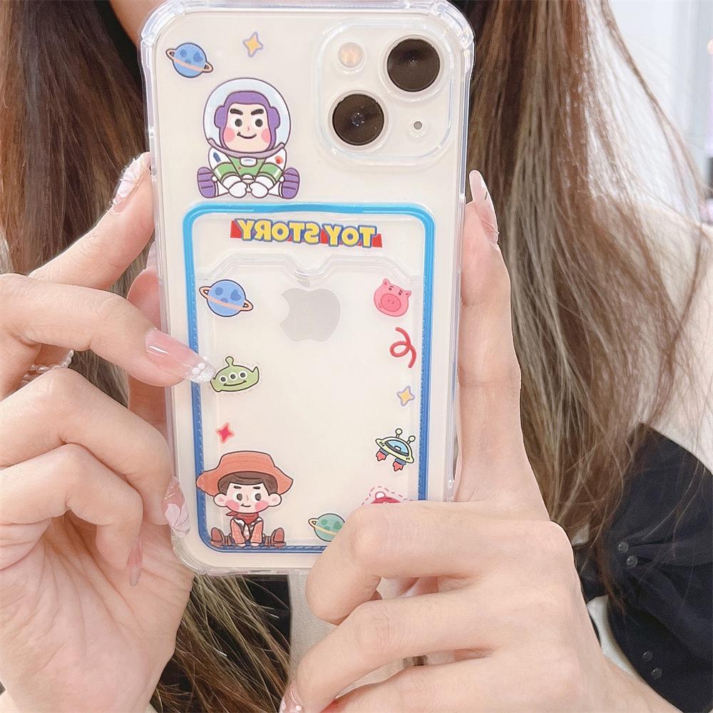 Doll Cartoon Phone Case for iPhone 11/13/14/15/12Pro/16ProMax