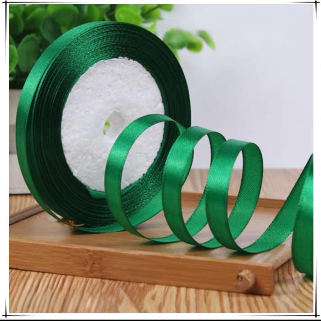 Wholesale 22 Meter/roll Stain Ribbon 1CM Polyester Ribbon for Gift Packing Wedding Party Decoration DIY Handmade Craft Supplies
