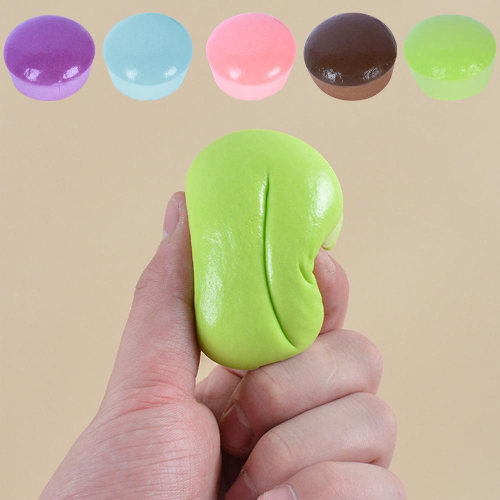 Bread Toy Color Cake Slow Rebound Pinch Decompression Vent Toy Cake Shape Squeeze Toys Cute Stress Release Release Anxiety Toy