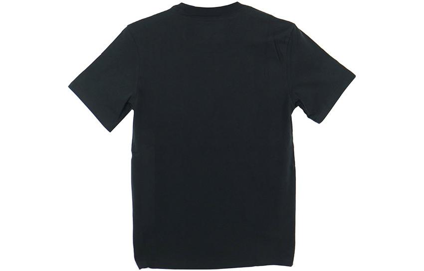 Converse T Shirts Men's Black Crew Neck Moderate Straight Fit 10023257-A01