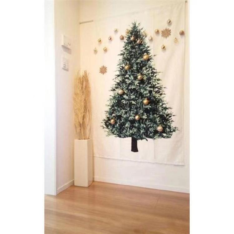 Christmas Tree Tapestry Birthday Wedding Party Dining Room Decor Supplies
