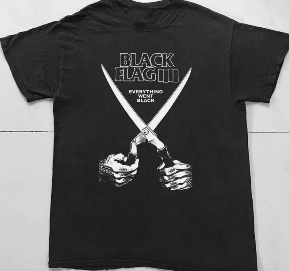 New Black Flag Band Rock Gift For Fans Unisex S-5XL Shirt