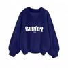Felpa Casual Larga da Donna per Autunno e Inverno