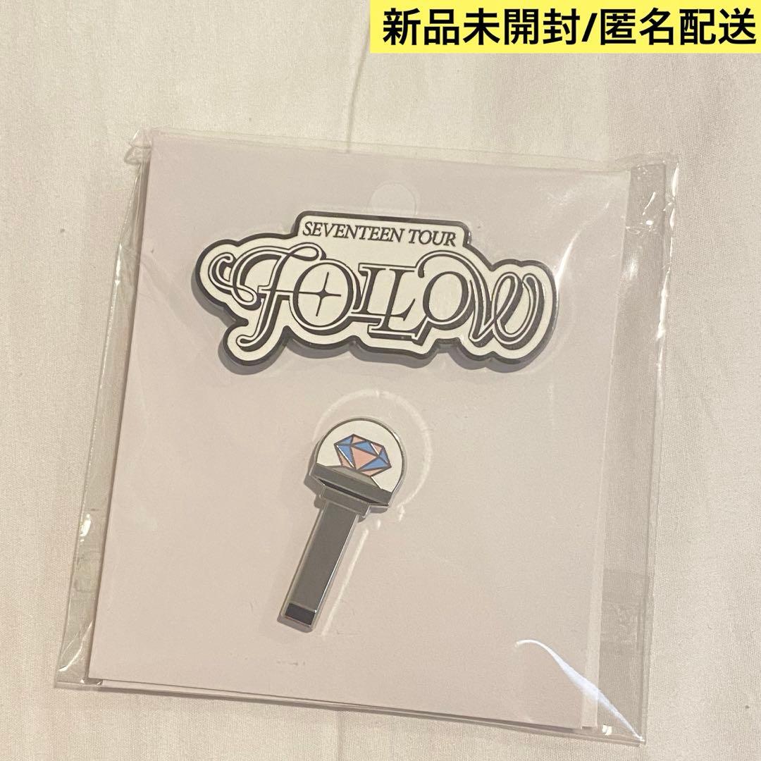 

[USED] Anonymous delivery FOLLOW SEVENTEEN pin badge Korea Incheon Seoul