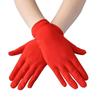 Guanti protettivi per le mani da donna per la primavera e il nuovo, in latte di seta satinato elastico, corti, sottili e traspiranti