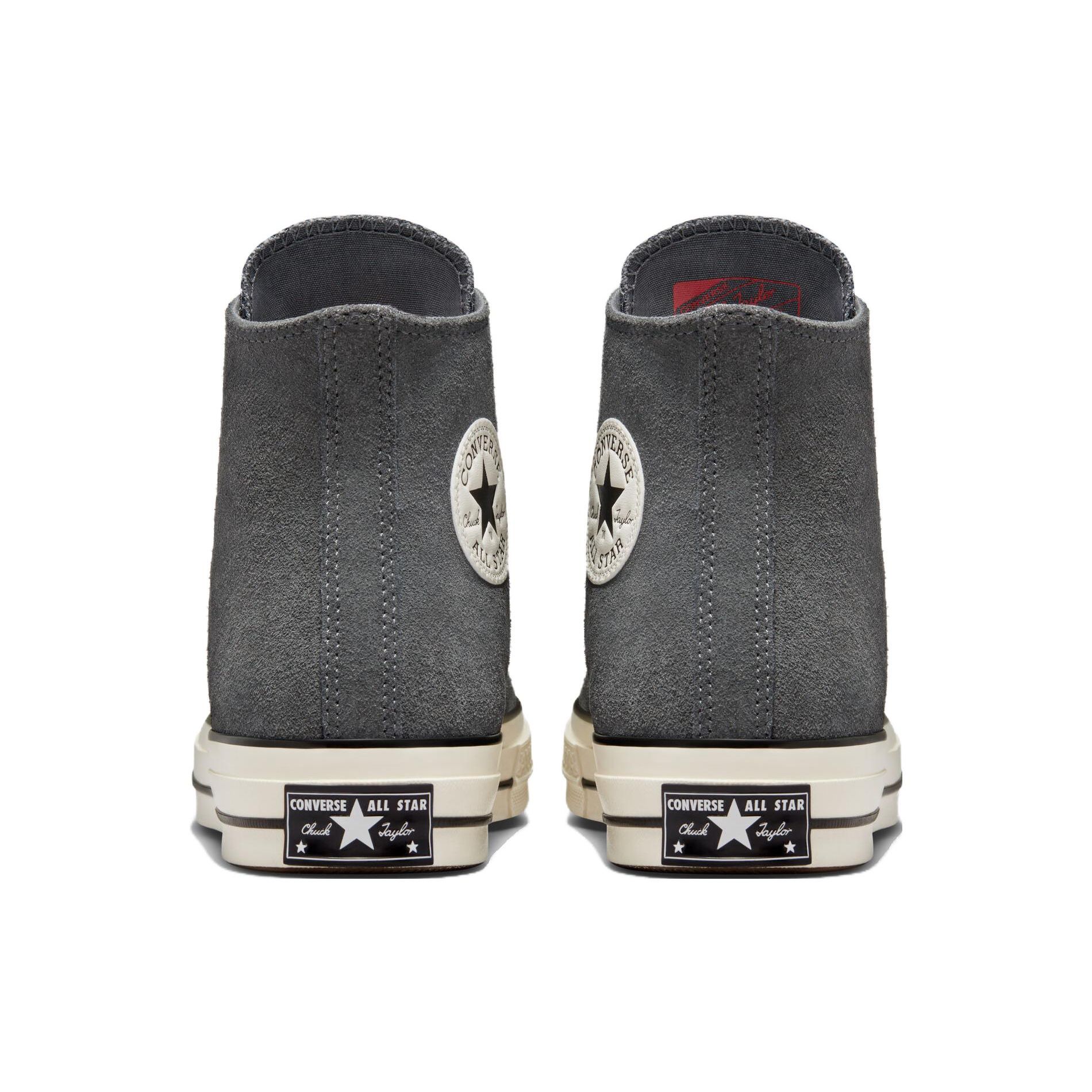 Кроссовки унисекс Converse Chuck 70 Suede High Cyber ​​Grey Egret Black A02753C 40 — фото 4