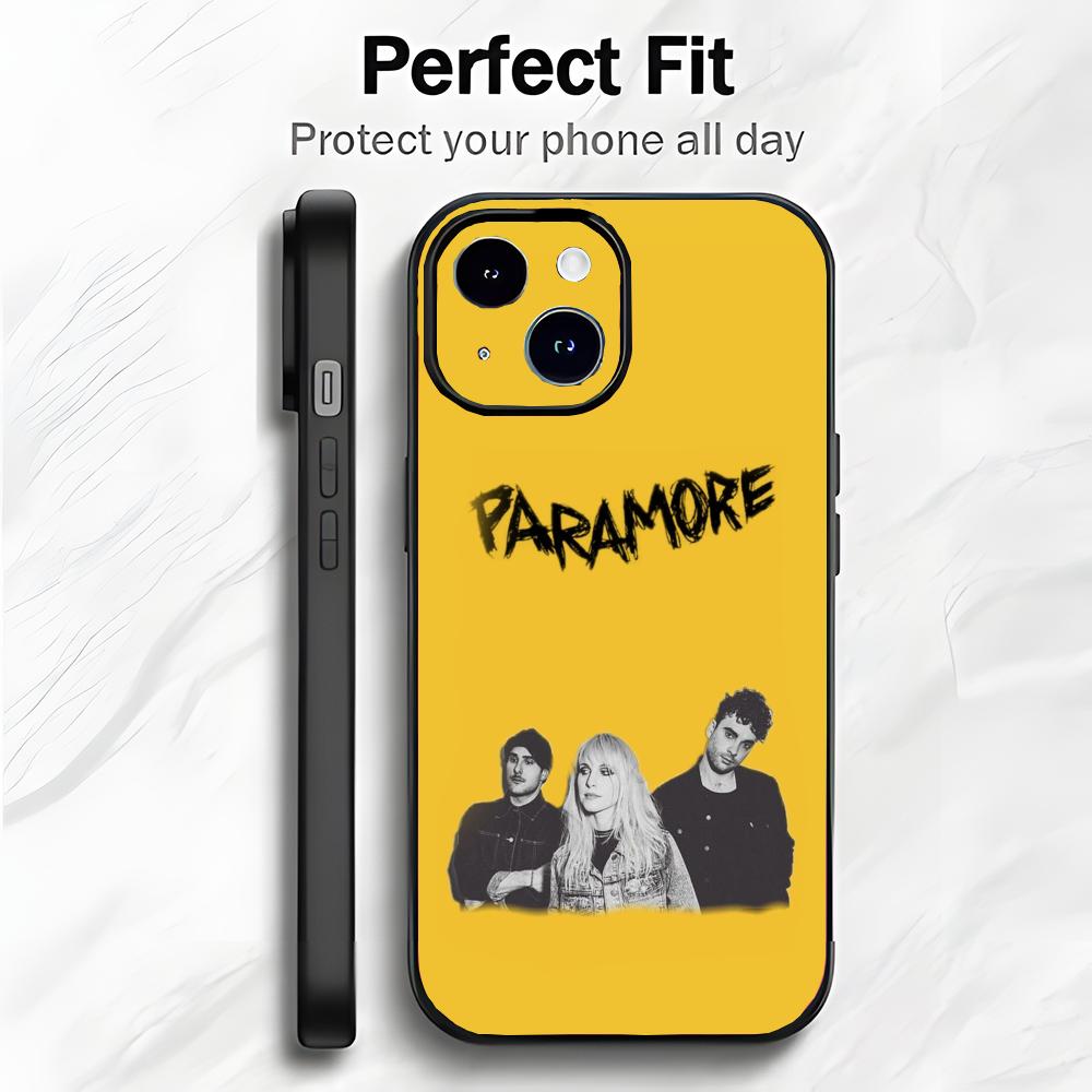 Pop Punk Band P-Paramore Handyhülle Handyhülle Weiche Verpackung Leicht Für iPhone17 16 15 14 13ProMax