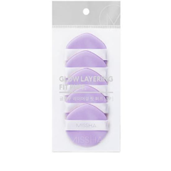 

Missha Glow Layering Fit Cushion Puff 5P 0