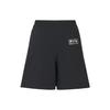 Fila Fusion Solid Color Drawstring Loose Shorts Women Shorts Deep-Black T11W325806F-BK