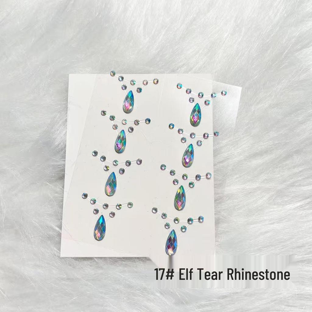 Children's Cartoon Crystal Gem Rhinestone Stickers - Decorative Diamond Decals for Toys & Stage Performance