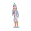 Wooden Nutcracker Ornament,Desktop Decoration,Kids Toy, Holiday Present Christmas Doll Nutcracker Crafts for Home Christmas
