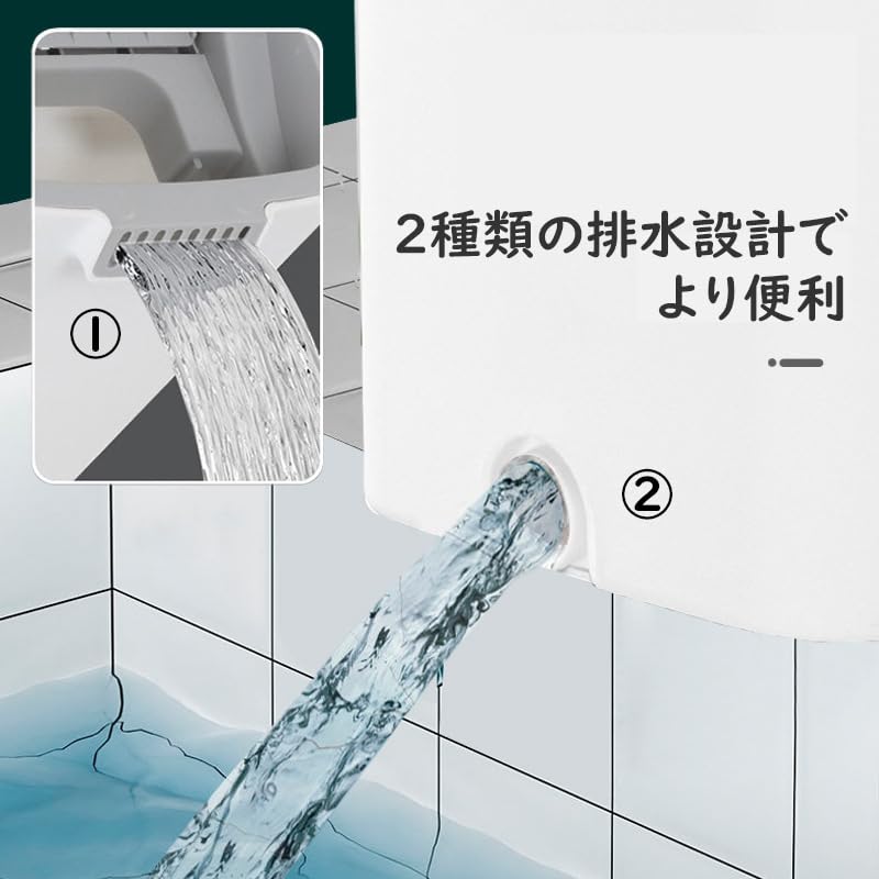 Cyoua Wet Mop Floor Mop Mop Wipe Cleaning Flat Mop with Mop Wringer and Bucket 10 Replacement Mop Pads No Hand Washing Required Wet and Dry Use Mop