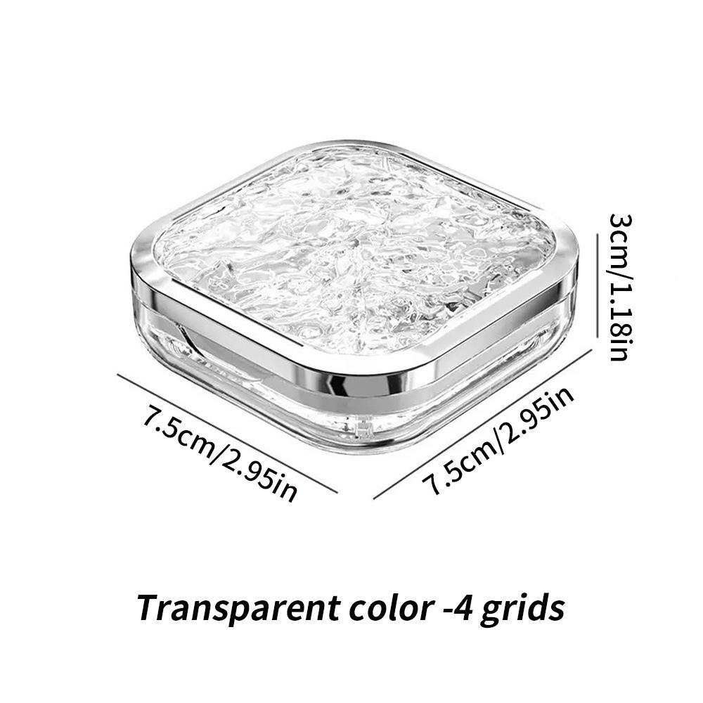 

1 шт. - Удобная коробка для хранения лекарств - Мини герметичная влагозащищенная - Дорожная переносная аптечка Small