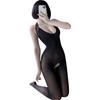Sexy Underwear Sexy Silk Stockings Transparent Passion Suit Open File No Take Off Jumpsuit