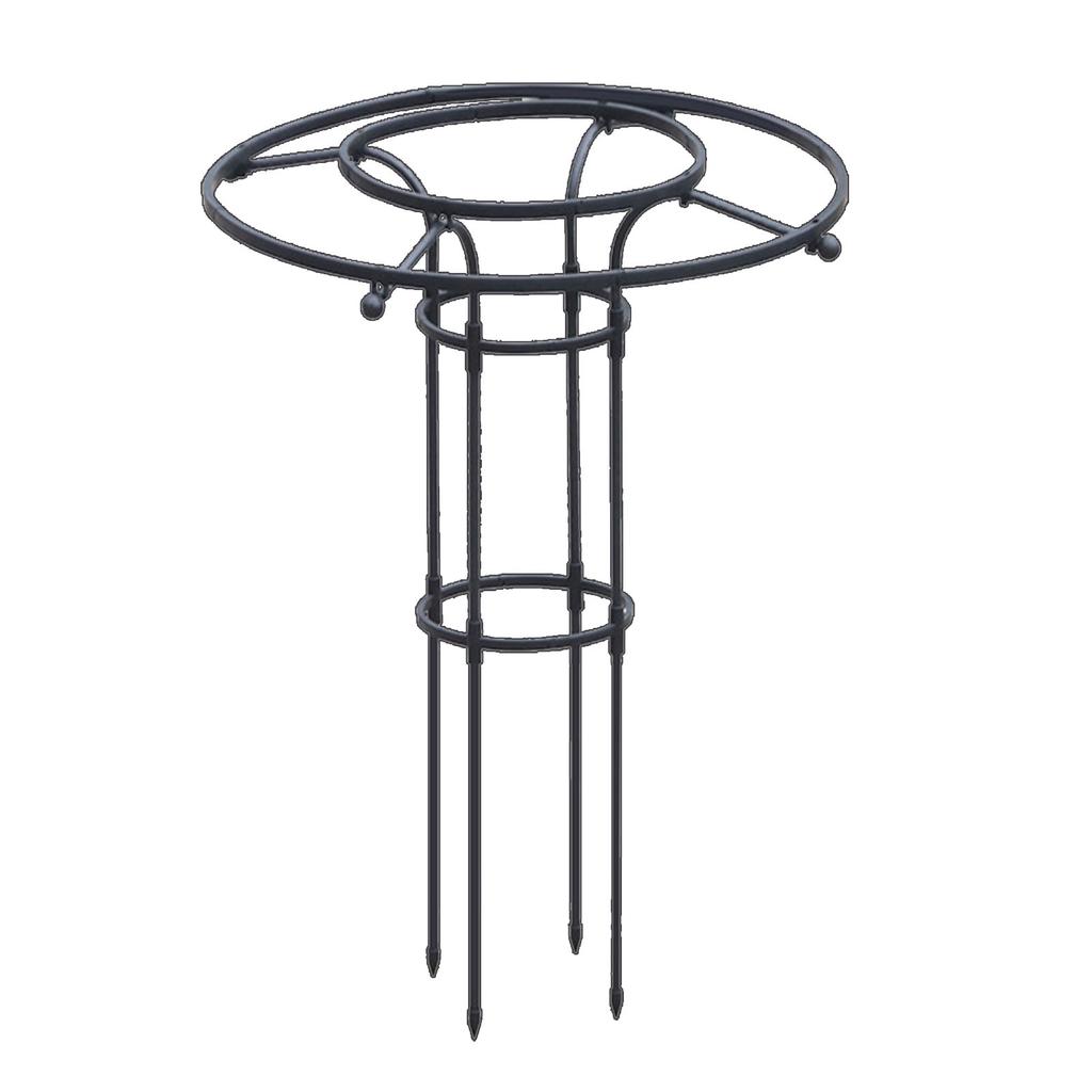 Zahradní mříž pro popínavé rostliny Mříž s houbovým vrcholem pro pokojové rostliny Popínavé rostliny Růže Plamének Zelenina