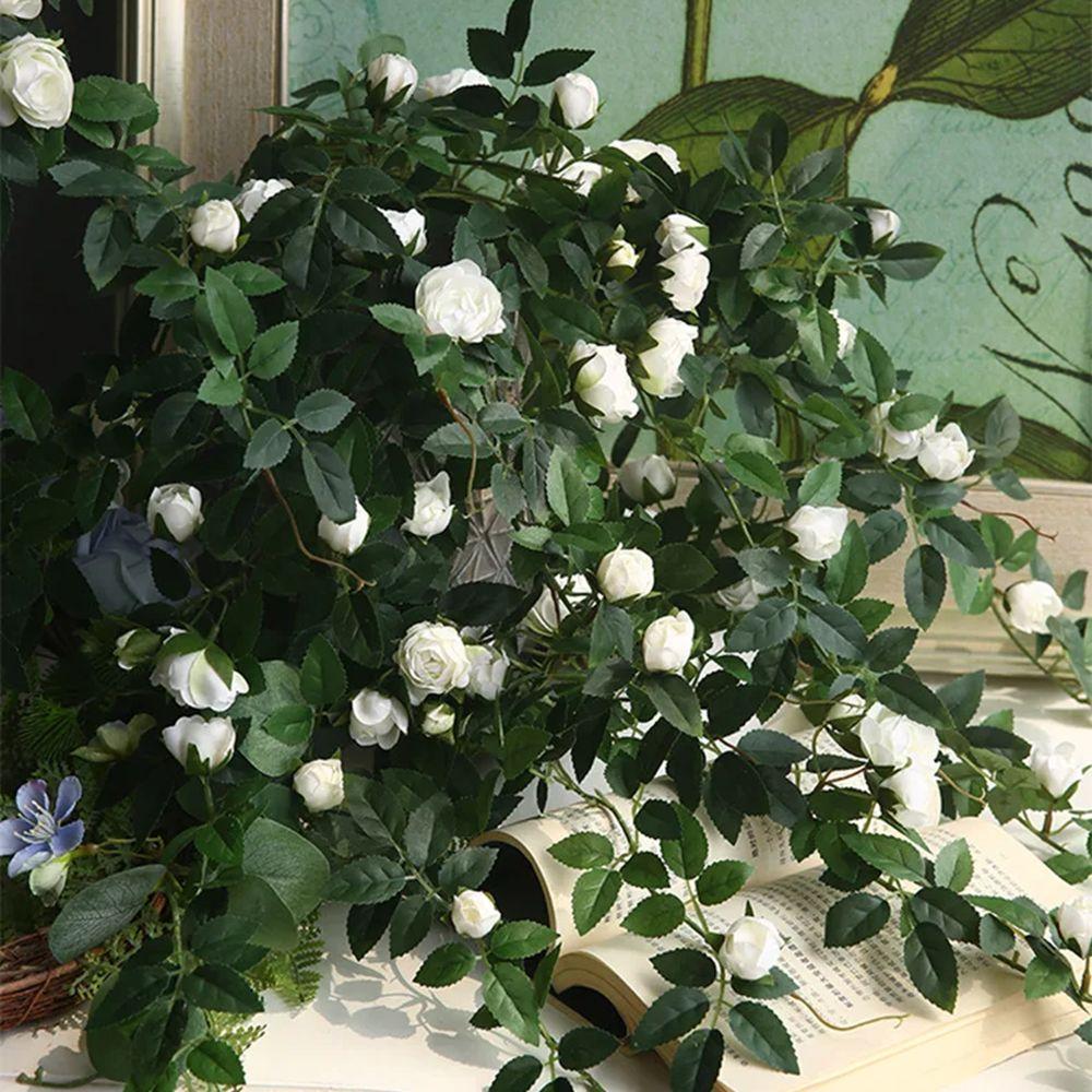 DIY Artificial Rose Flower 52cm Rose Vine Photography Props Flower Arrangement Home