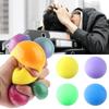 Children Decompression Toy Stress Relief Colorful Ball Fidget Toys Soft Foam Change Color TPR Squeeze Balls