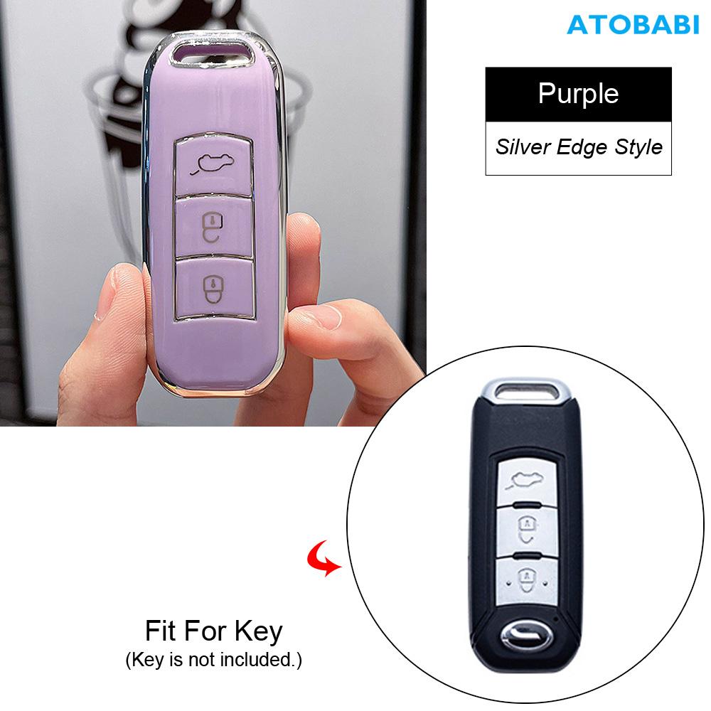 Tpu Car Key Cover For Gac Trumpchi Gs3 Ga3 Ga4 Gs4 Gs5 Ga5 Ga6 Smart Keyless Remote Control Fobs Protector Case Auto Accessories