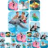 Intex Pvc Inflatable Ride-on Animal Swim Floats For Kids And Adults With Fun Designs