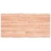 VidaXL Table Top Solid Oak Wood Treated Matching Edge 363960