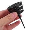 10Pcs Plastic Plant Fertilizer Basket with Lid for Orchid Spikes Bonsai Manure Flower Gardening Fertilizer Container Mesh Design