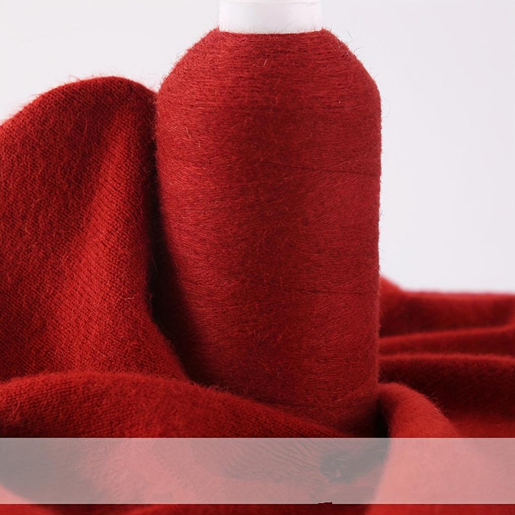 6pcs Worsted Weight Bundle (600g)  Luxury Cashmere Blend Yarn for Gloves Machine Washable Soft Wool Balls for Knitting Warm Mittens