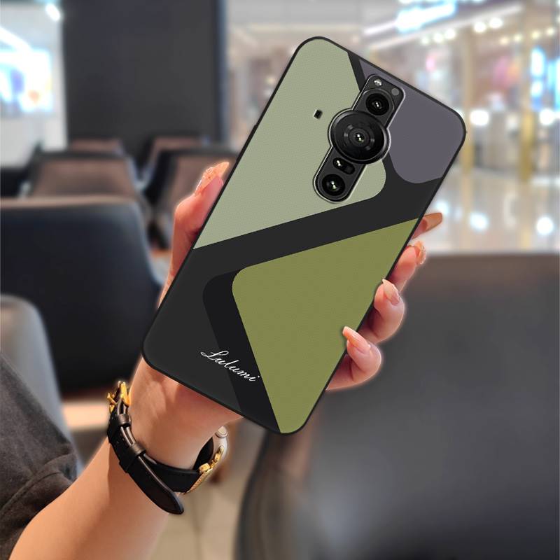 Waterproof Graffiti Phone Case For Sony Xperia Pro-I Back Cover Phone Pouch Anti-knock Soft Case Cute TPU Shockproof