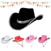Funny Costume Party Women Cowboy Cosplay Bachelorette Party Hats Cowboy Hat Cowgirl Hat