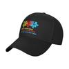 Spring Autism Awareness Periodic Table Baseball Cap  Outdoor Gym yk Funny Sun Hip Hop Hats Unisex Women Breathable Baseball Caps