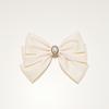 Atchoum Satin Pearl Ribbon Hairpin