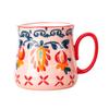 Pastoral secret cup household ceramic mug water cup office couple cup coffee cup breakfast cup tea cup
