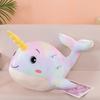 Marine Soft Bodied Animal Whale Plush Toy Cartoon Children Holiday Gift Doll