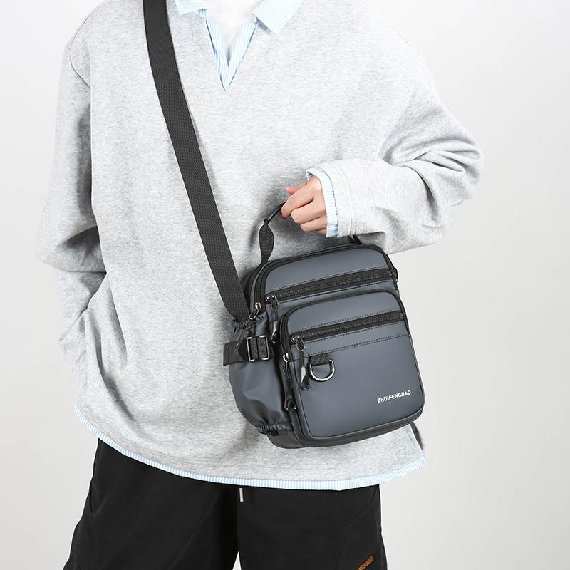Fashion Casual Men's Bag Handbag High Quality Man Crossbody Bags Travel Bag Stylish Men's Shoulder Bag with Bottle Pocket