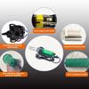 1600W Plastic Welding Gun 220V Welding Plastics Hot Air Blower Gun Welder Machine with Accessories for PP/PE/PVC Sheet