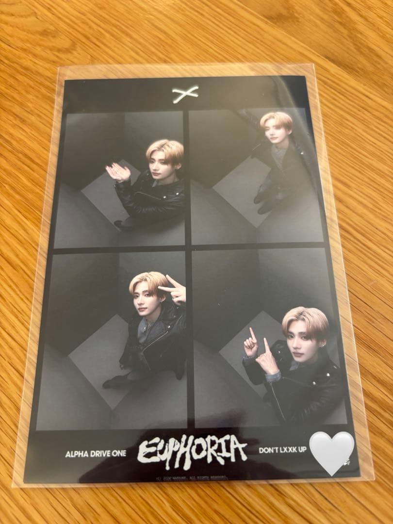 

[USED] ALPHA DRIVE ONE Sangwon Photo Booth (4 cuts)