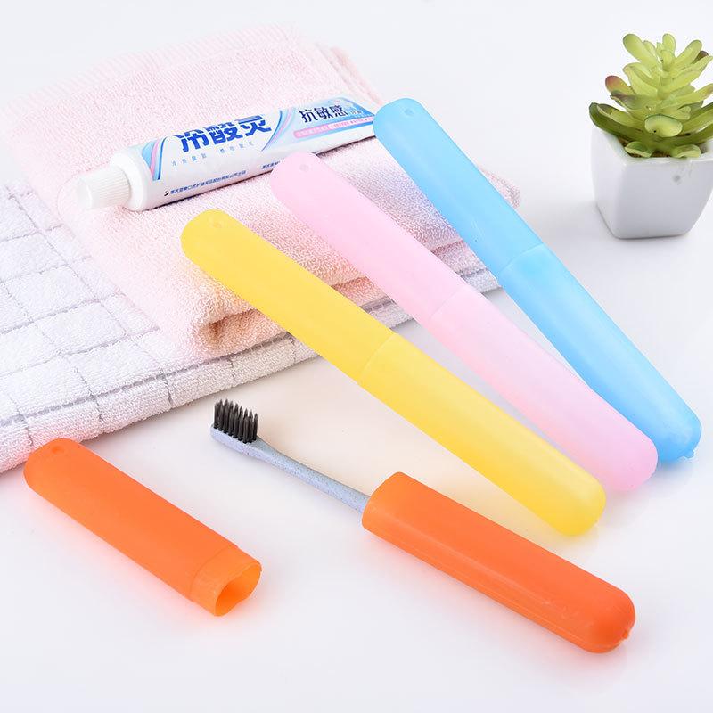 Étui Support Brosse à Dents Portable pour Voyage Camping Randonnée Excellente Protection Boîte Tube Couvercle