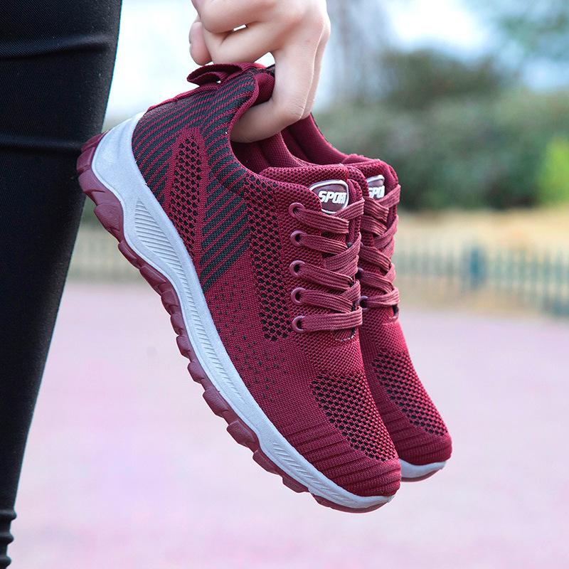 

Walking shoes 2 travel shoes casual shoes breathable middle-aged parents running shoes elderly shoes breathable and comfortable 41