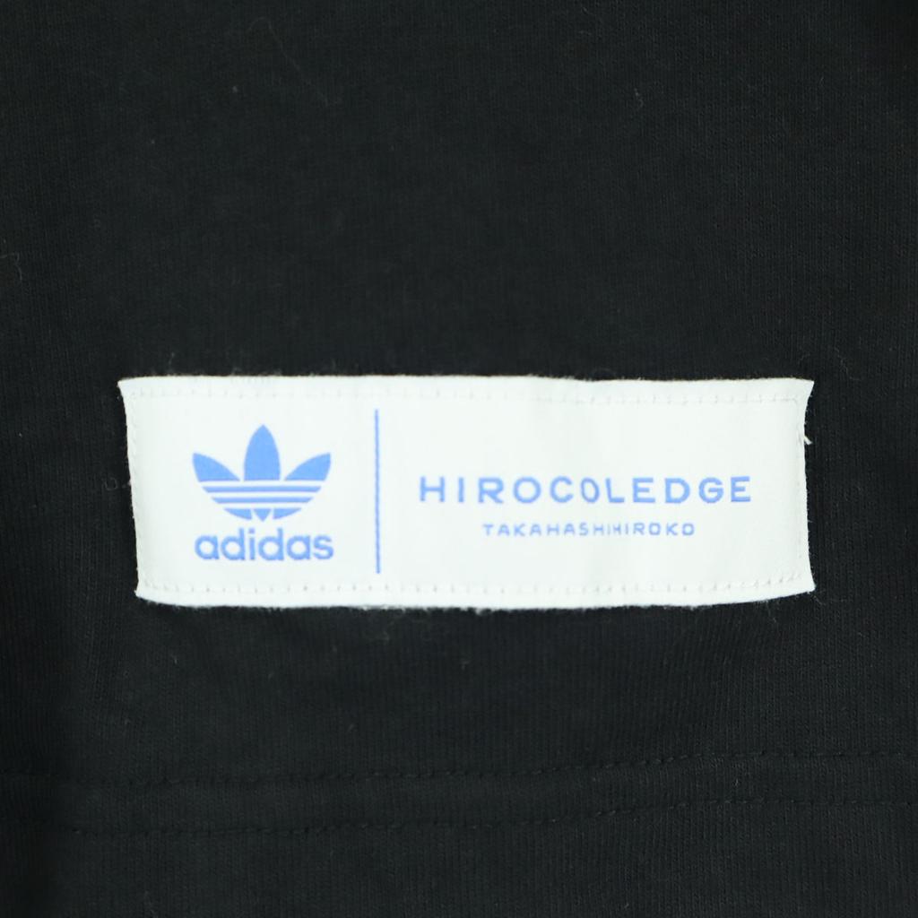 Adidas Trefoil Logo Short Sleeve T-shirt XL Black Men's Used