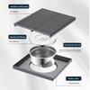 Anti-odor Shower Floor Drain Insect-proof Drain Filter Durable Hair Catcher  Toilet