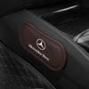 1Pcs Leather Car Pillow Car Knee Pad Elastic Memory Foam Leg Pad For Mercedes Benz AMG W204 W203 W212 W211 W124 W210 GLC GLE E CLA GLA W205 W211