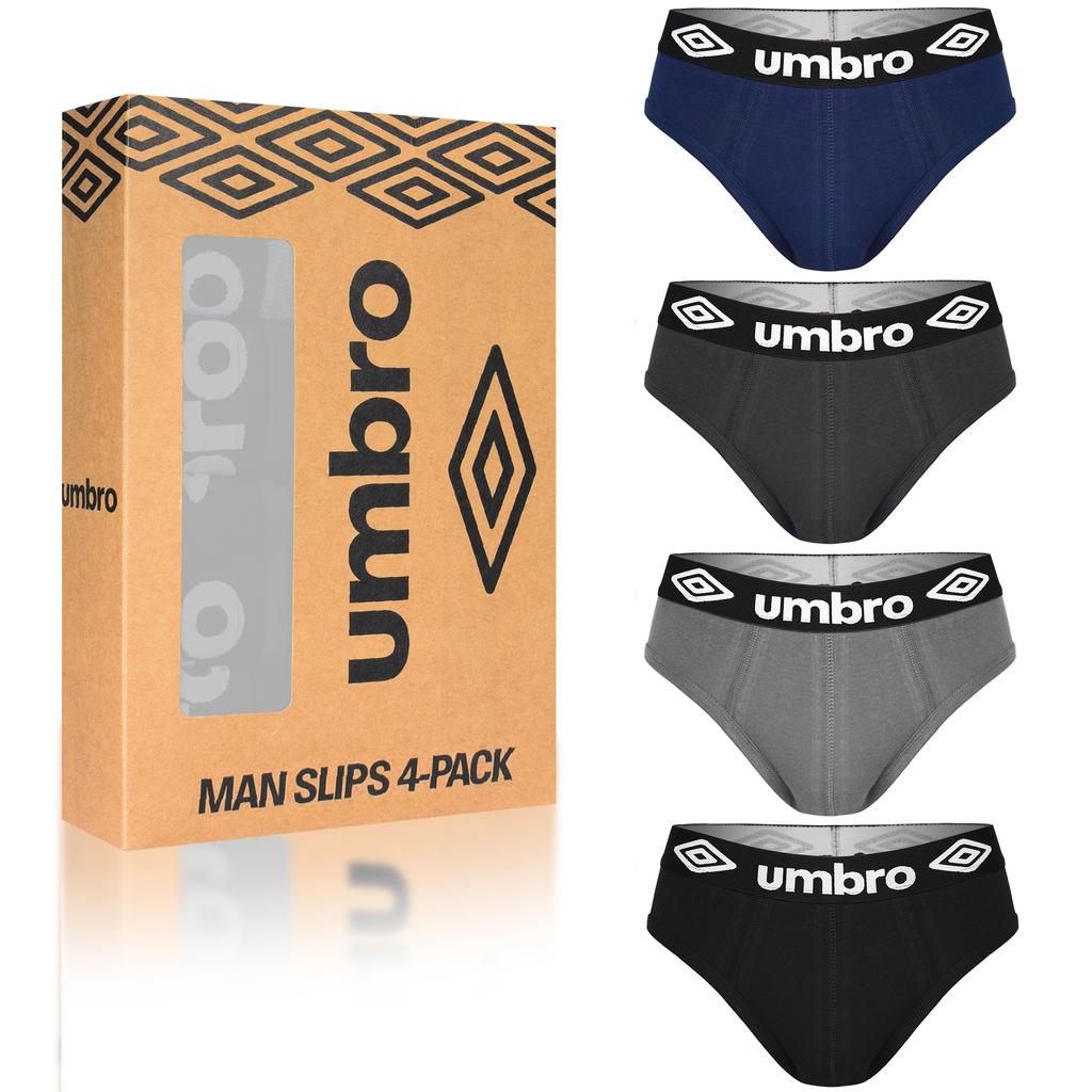Umbro Men's Panties Cotton 4 Piece