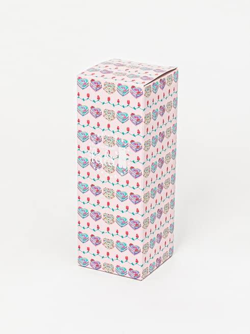 [Fefe] One-push Stainless Steel Bottle - Pink Cake