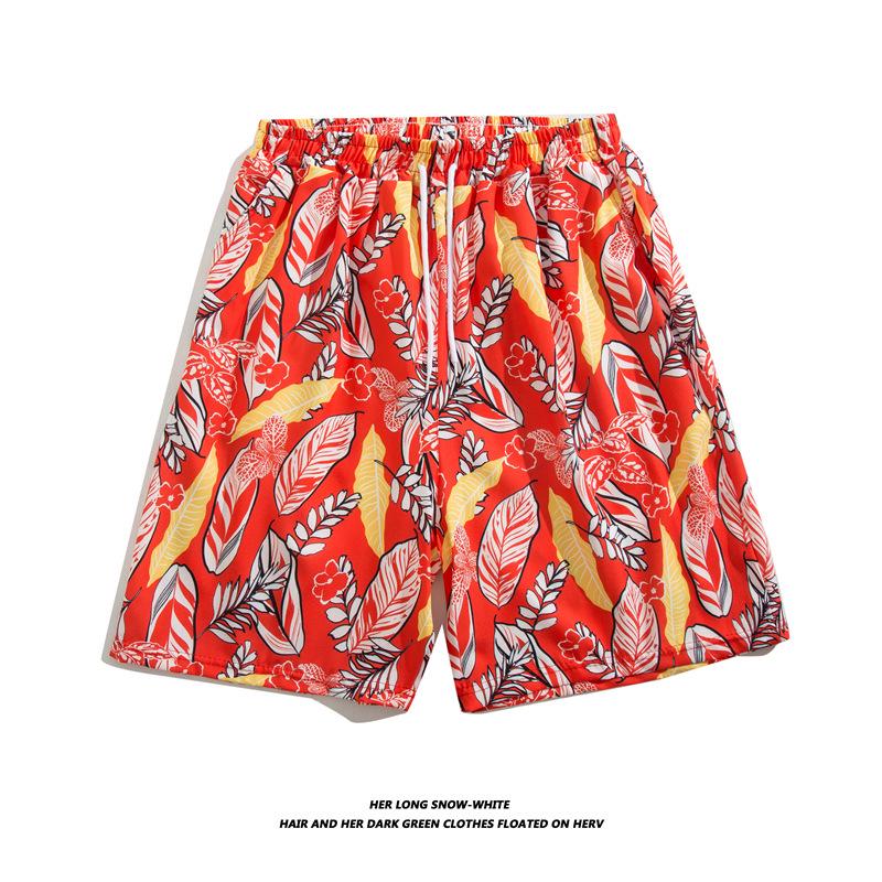 

Швидковисихаючі пляжні шорти для пар: Вільні, великі, 5-точкові чохли для відпочинку на морі та гарячих джерел XL