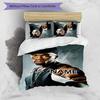 3pcs Rapper2 Cover Set - Personalized Name, HD Printed Bedding with 1 Cover and 2 Pillowcases - Perfect for Home Decor, Easy Care