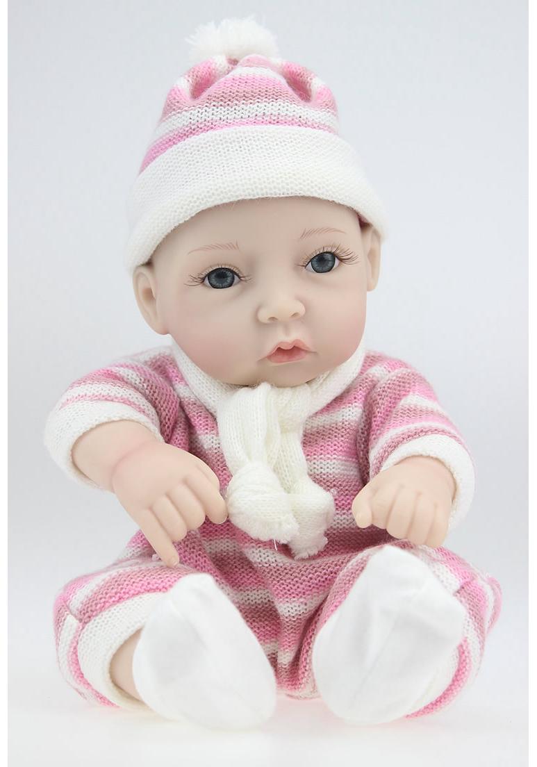 28cm Realistic Silicone Doll Baby Bath Playmate 28 cm