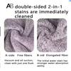 5/10pcs Kitchen Towel, Ultra-fine Fiber Light Gray Cleaning Cloth Set, Absorbent, Soft And Stain-removing Cloth