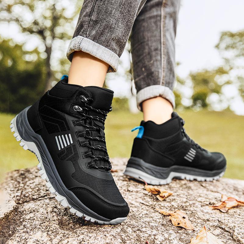 Winter Boot Men Outdoor Hiking Boots Suede High Top Trekking Men Rainproof Tactical Combat Military Boots Mountain Climbing for Men&women